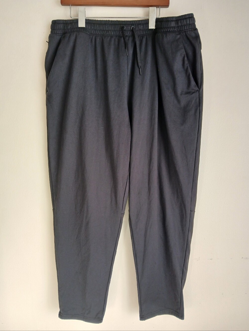 Members Mark Fleece Pant Black Size XXL Pockets